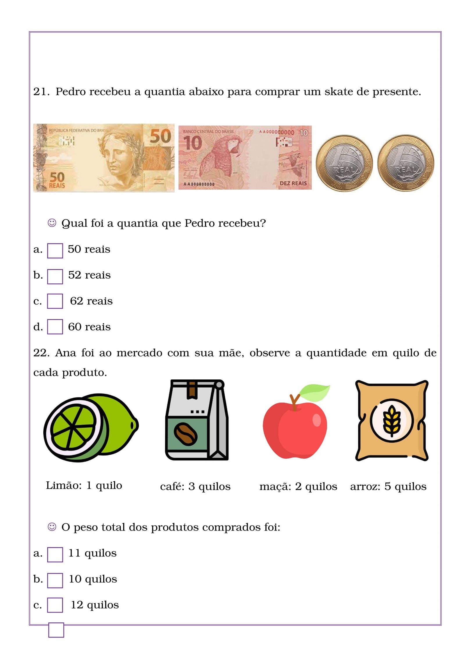 Avaliação diagnostica - 3º ano-09